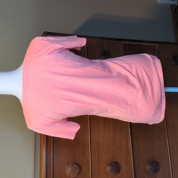 NIKE DRI-FIT SHORT SLEEVE Light Coral t-shirt Sz S - Picture 5 of 9